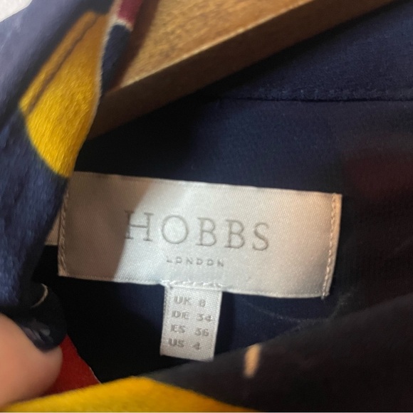 Hobbs Lyla Floral Print Dress - Picture 8 of 8